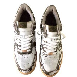 Nike Air Force 1 Camouflage White/Green Men’s 13 #306353-131